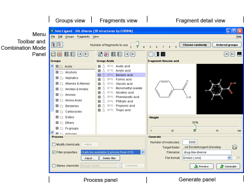 ilib diverse main window