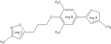 Figure 1 — General structure of WIN compounds
