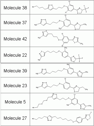 Table 2 — Examples of generated compounds
