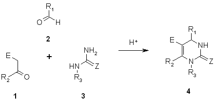 Figure 1 — Biginelli reaction scheme